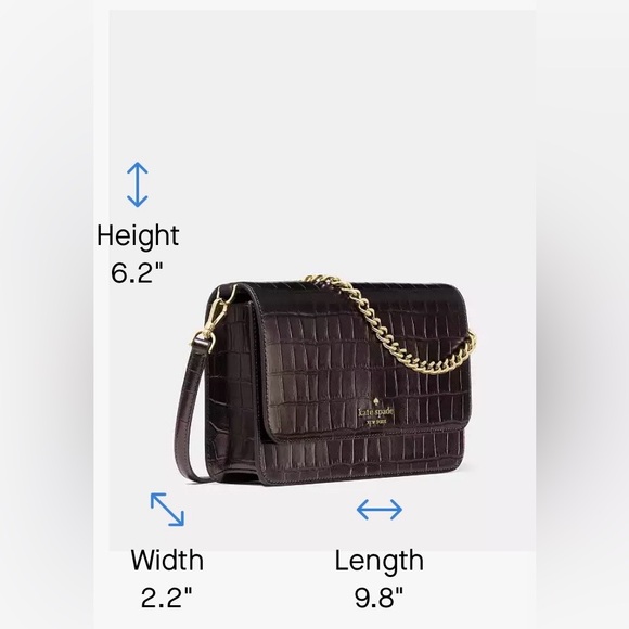 Kate Spade Madison Croc Embossed
Willow Medium
Crossbody - Picture 5 of 13